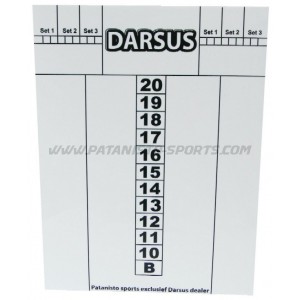 White Board Scorebord 30cmX40cm Darsus *