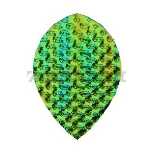 Flight Iridescent Embossed Pear - 005 Groen