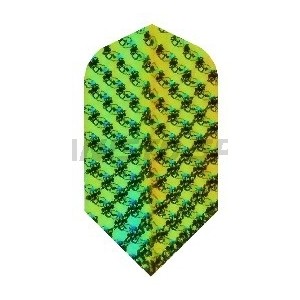 Flight Iridescent Embossed Slim - 005 Groen