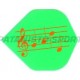 Poly Fluro Printing over de gehele flight (2 Zijde)