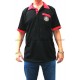 Polo Shirt - Zwart-Rood