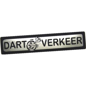 Dartverkeer 32,5cm X 6,7cm