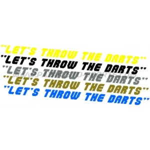"LET'S THROW THE DARTS" - (Action Force)