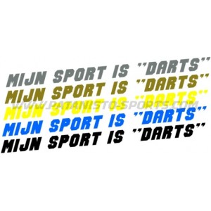 MIJN SPORT IS "DARTS" - (Action Force)