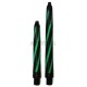 Shaft Spiroline Nylon Darsus Medium - Zwart Groen