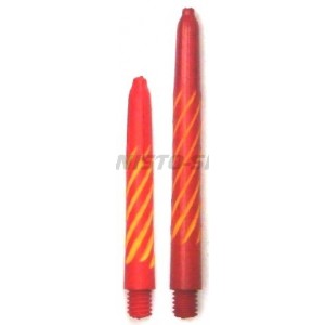 Shaft Spiroline Nylon Darsus Medium - Rood Geel