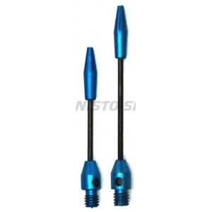 Shaft Tri Steel Anodised Medium - Blauw