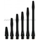 Shaft Anodised Alloy Long - Zwart