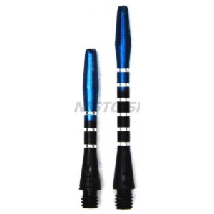 Shaft Two Tone Regrooved Short - Zwart Blauw