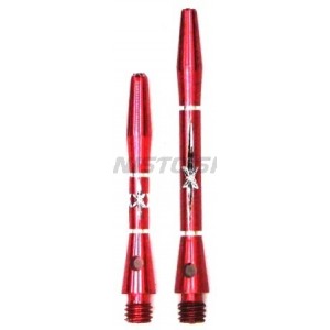Shaft Diamond Cut Alloy Star Darsus Medium - Rood