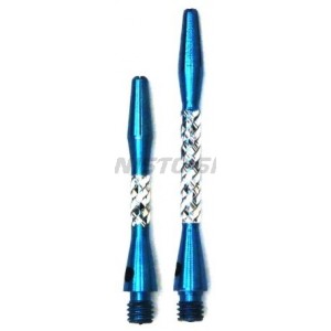 Shaft Diamond Cut Alloy Chequer Darsus Medium - Blauw
