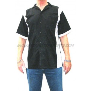 Blouse type 2 - Zwart-Wit - L