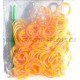 Two Tone Loombands Geel-Roze 200 Stuks