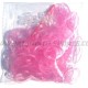 UV Loombands (7) Roze 200 Stuks IN HET ZONLICHT