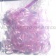 UV Loombands (10) Mix Pak 200 Stuks Licht Paars-Doorzichtig en Blauw-Doorzichtig IN DHET ZONLICHT