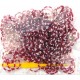 Zebra Loombands Jelly Cherry Rood-Wit 200 Stuks