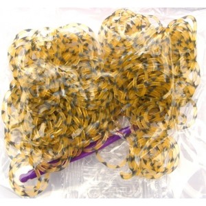 Zebra Loombands Jelly "Snake" 200 Stuks