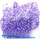 Zebra Loombands Paars-Wit 200 Stuks