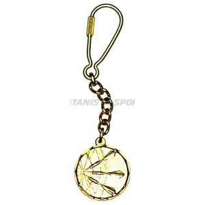 Sleutelhanger Goud Pijlen Plus Bord