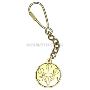 Sleutelhanger Goud Dartpijlen