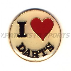 Speldje I Love Dart
